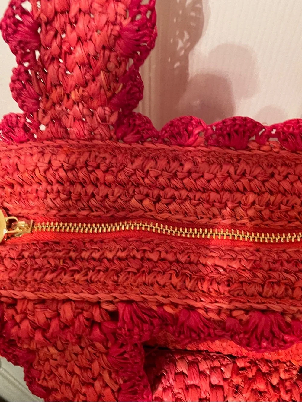 kate spade woven tote